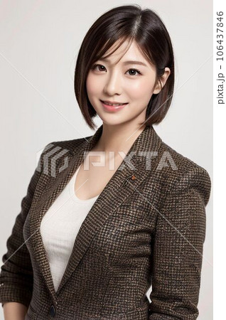 スーツ女性（AI生成画像） 106437846
