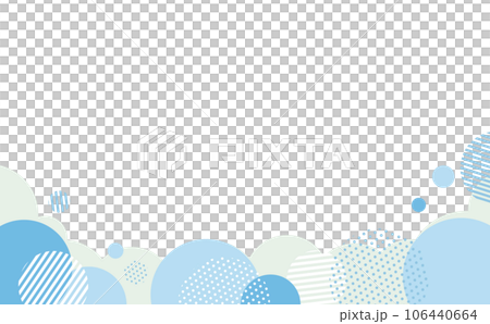 かわいいポップ背景イラスト7-3 106440664