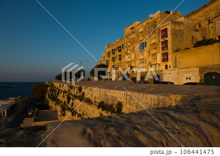 Sunset in Valletta, Malta Sunset in Valletta, Malta 106441475