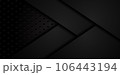 metal iron black sheet arrow overlap on honeycomb 106443194