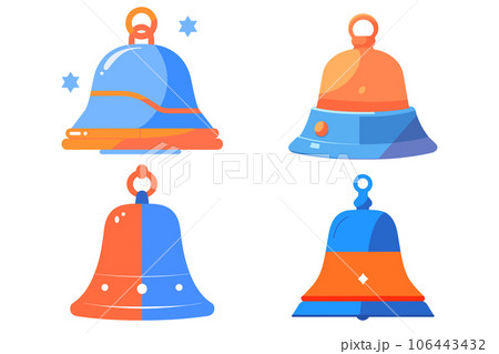 Bell or Notification in UX UI flat style 106443432