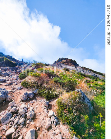 秋の安達太良山登山(峰の辻~山頂) 秋の安達太良山登山(峰の辻~山頂) 106443710