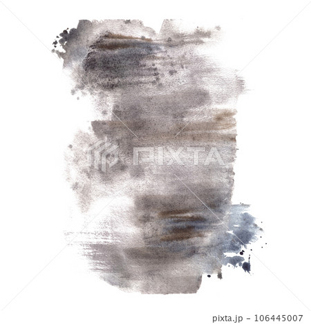 Bouldering, climbing grey wall Hand paint watercolor isolated illustration on white background with grey splashes For your design postcards, flyers, banners, sport, adverts invitation, print 106445007