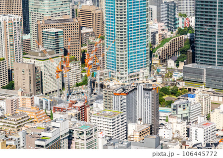 【東京都】進化を続ける都心の街並み 【東京都】進化を続ける都心の街並み 106445772