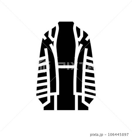 tallit prayer shawl glyph icon vector illustration tallit prayer shawl glyph icon vector illustration 106445897