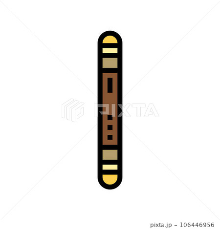 mezuzah doorpost color icon vector illustration 106446956