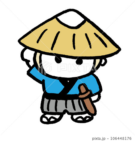 子どもみたいな丸っこくてかわいい侍 子どもみたいな丸っこくてかわいい侍 106448176