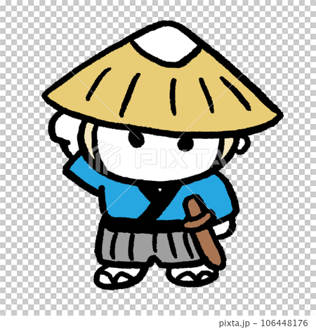 子どもみたいな丸っこくてかわいい侍 子どもみたいな丸っこくてかわいい侍 106448176