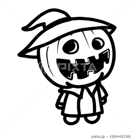 Halloween ghost party element outline design decoraction icon 106448196