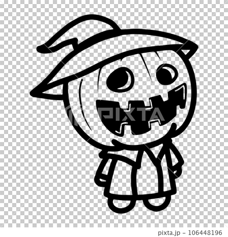 Halloween ghost party element outline design decoraction icon 106448196