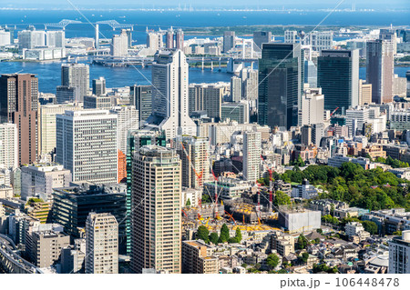 【東京都】真夏の都内ベイエリア 106448478
