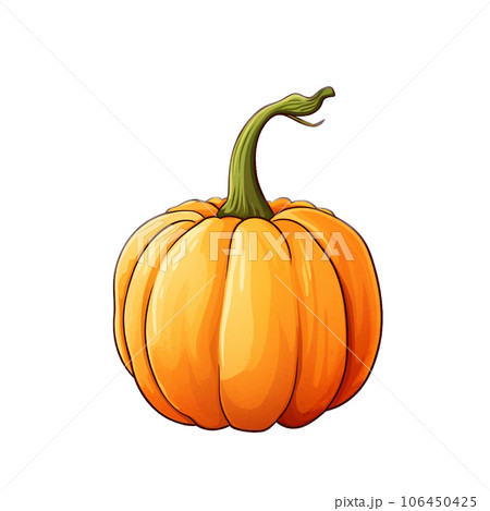 vector illustration of pumpkin 106450425