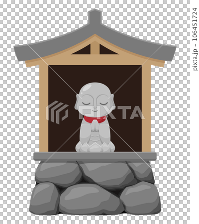 Shrine illustration_Jizo_New Shrine illustration_Jizo_New 106451724