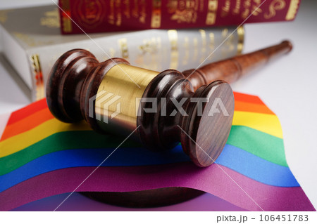 LGBT flag, rainbow color love symbol, pride month in June, vector illustration. LGBT flag, rainbow color love symbol, pride month in June, vector illustration. 106451783