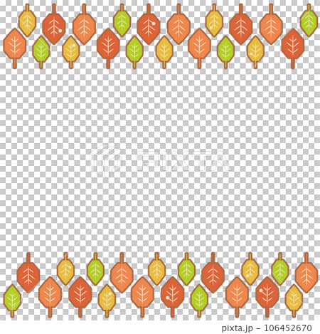 秋天落葉的框架圖 秋天落葉的框架圖 106452670