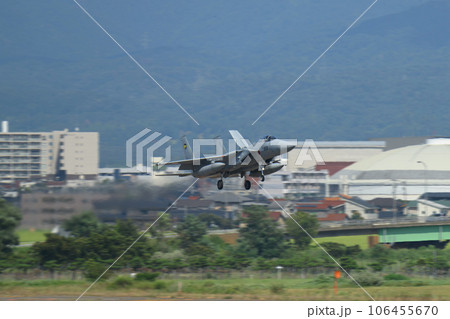 航空自衛隊第306飛行隊F-15Jイーグル着陸進入 航空自衛隊第306飛行隊F-15Jイーグル着陸進入 106455670