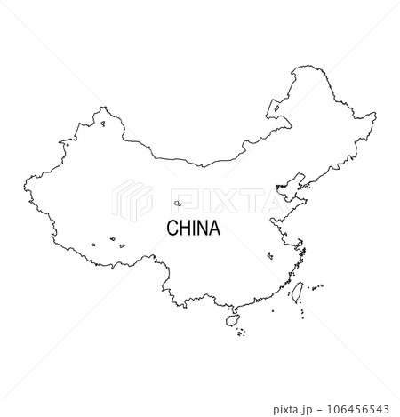 CHINA map icon 106456543