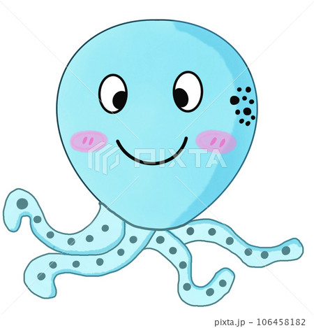 sea animal and pearl oyster 106458182