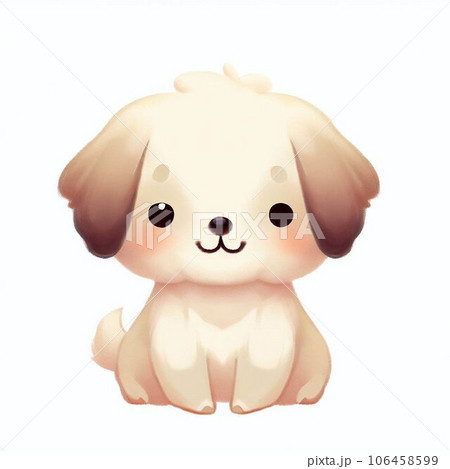 お座りしている犬 お座りしている犬 106458599