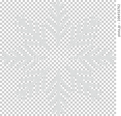 大きい雪の結晶 大きい雪の結晶 106458762