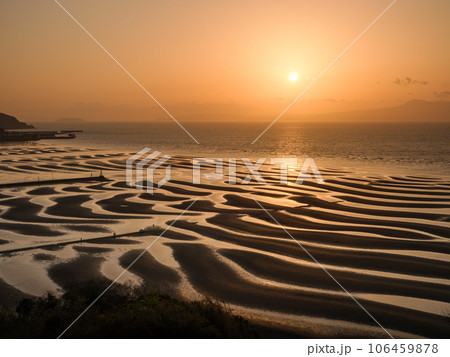 熊本_御輿来海岸と夕陽の絶景日 熊本_御輿来海岸と夕陽の絶景日 106459878