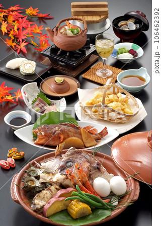 和会席ディナーイメージ・和コース料理イメージ・日本料理イメージ・海鮮料理イメージ 和会席ディナーイメージ・和コース料理イメージ・日本料理イメージ・海鮮料理イメージ 106462392