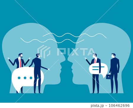 Commnication skill. People listen and support each other 106462696