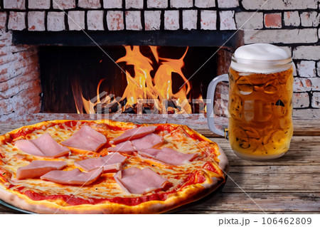 Pizza And Beer 106462809