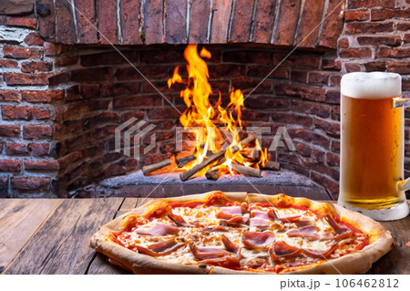 Pizza And Beer 106462812