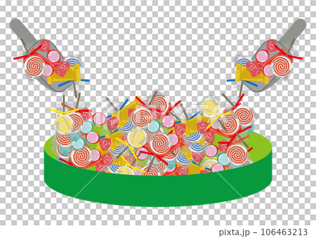 candy scooping 106463213