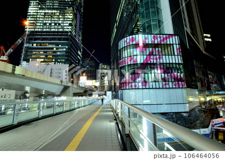 渋谷駅周辺再開発 渋谷駅桜が丘地区周辺 渋谷さくらステージの夜景 106464056