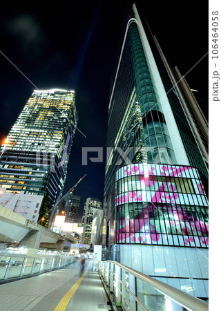 渋谷駅周辺再開発 渋谷駅桜が丘地区周辺 渋谷さくらステージの夜景 106464058