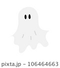ハロウィンのオバケのイラスト 106464663