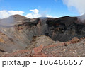 【富士山山頂の風景】富士山の山頂・火口 106466657