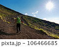 【静岡県富士宮市の風景】富士山の登山道 106466685