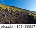 【静岡県富士宮市の風景】富士山の登山道 106466687