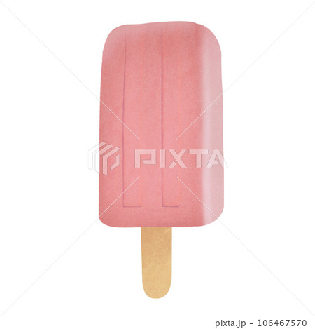 Ice cream stick illustration 106467570