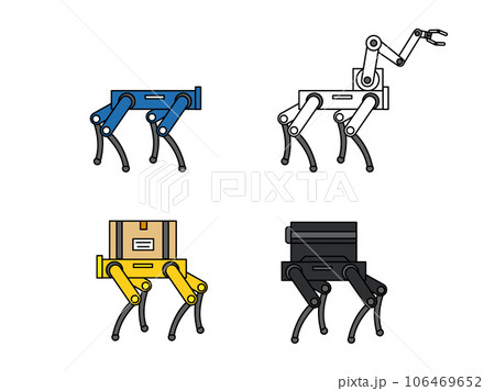 様々に活用される四足歩行ロボット 106469652