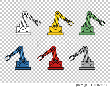 illustration of robot arm 106469654