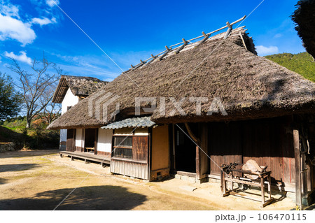 初冬の八塔寺ふるさと村　民俗資料館3　岡山県備前市吉永町 106470115