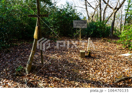 初冬の八塔寺ふるさと村　八塔寺山山頂　岡山県備前市吉永町 106470135