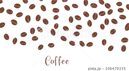 background with coffee beans 106470335
