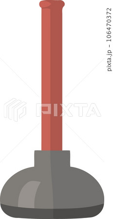 utility object plunger isolated utility object plunger isolated 106470372