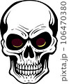 bones skull black and white 106470380