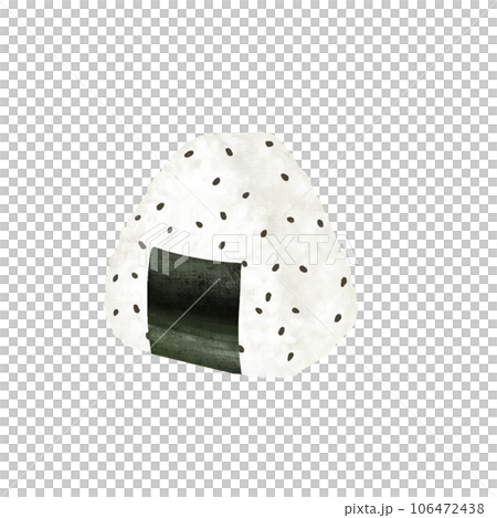 おにぎりのイラスト ごましお おにぎりのイラスト ごましお 106472438