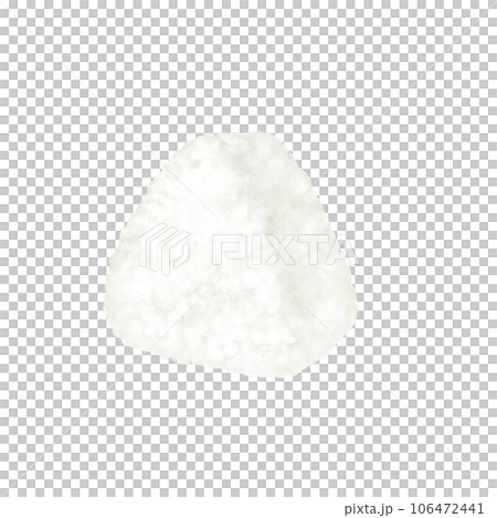Illustration of rice ball salt ball Illustration of rice ball salt ball 106472441