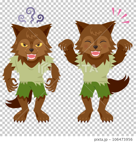 ハロウィン　オオカミ男 106473956