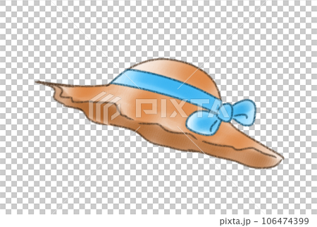 秋は帽子でお洒落を！のイラスト素材 [106474399] - PIXTA