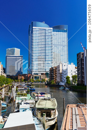 東京・晴海 月島川と運河沿いのオフィスビル 東京・晴海 月島川と運河沿いのオフィスビル 106475659