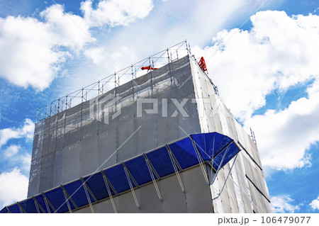 マンションの建設工事 106479077